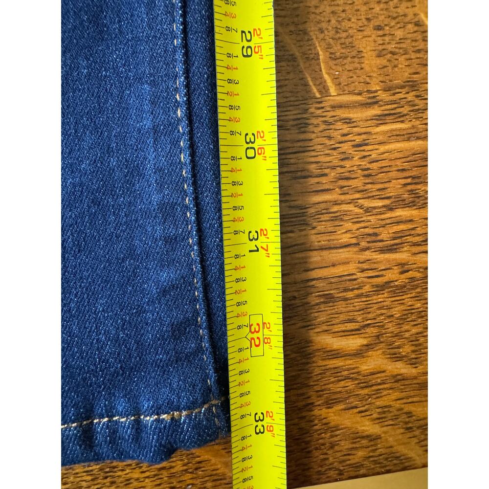 FRAME Le Slim Palazzo Jeans in RINSE Size L29 TALL - Picture 8 of 10